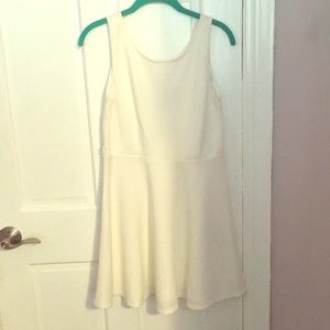 White Skater Dress